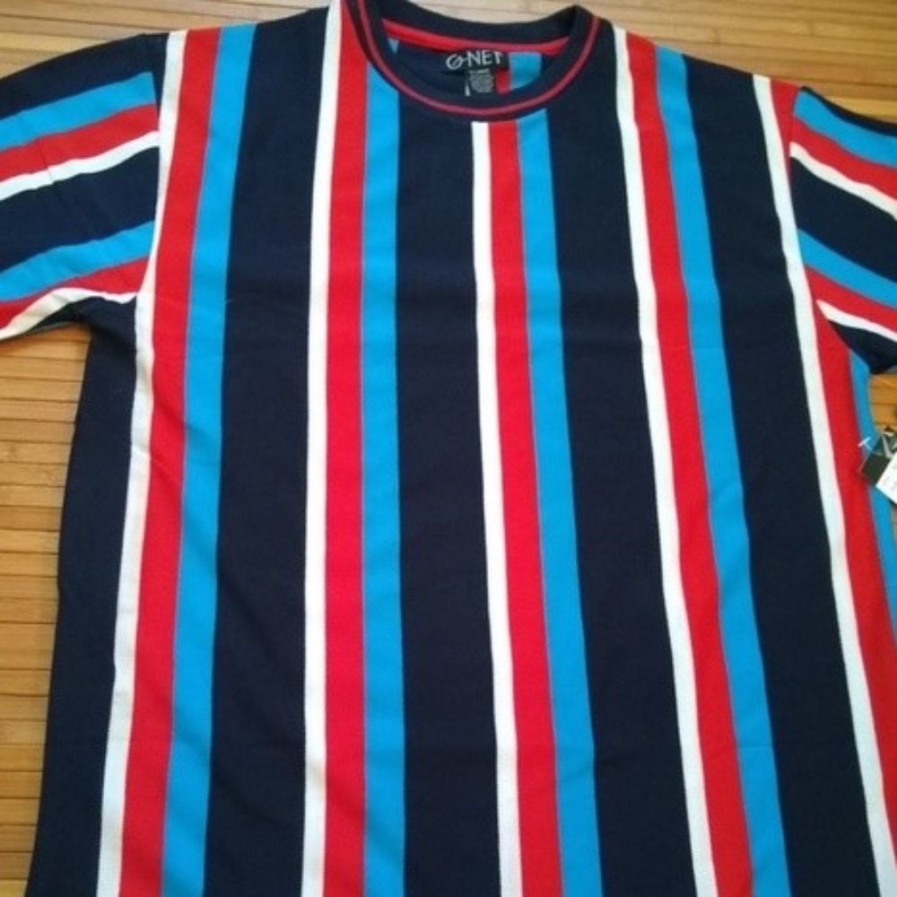 G-Net Mult Color Crew Neck  XL NWT